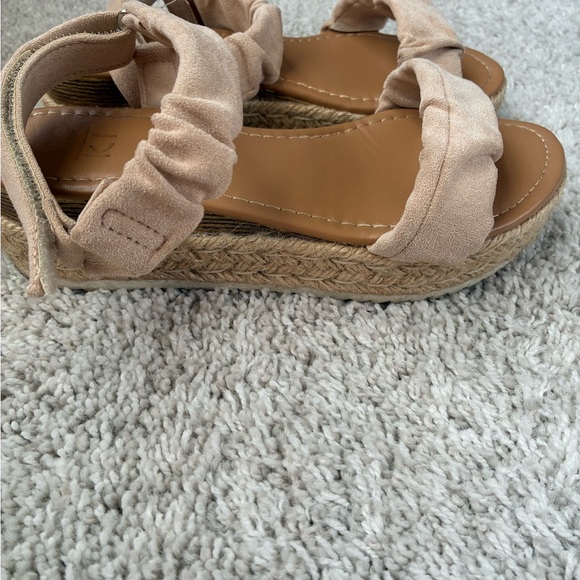 Yoki Beige Espadrille Sandals - Picture 3 of 4